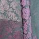  Panel V-80 Damask Wholesale Jacquard Background Curtain Fabrics Living Room and Bedroom Curtains 10 Models  300x300 cm 100% Polyester
